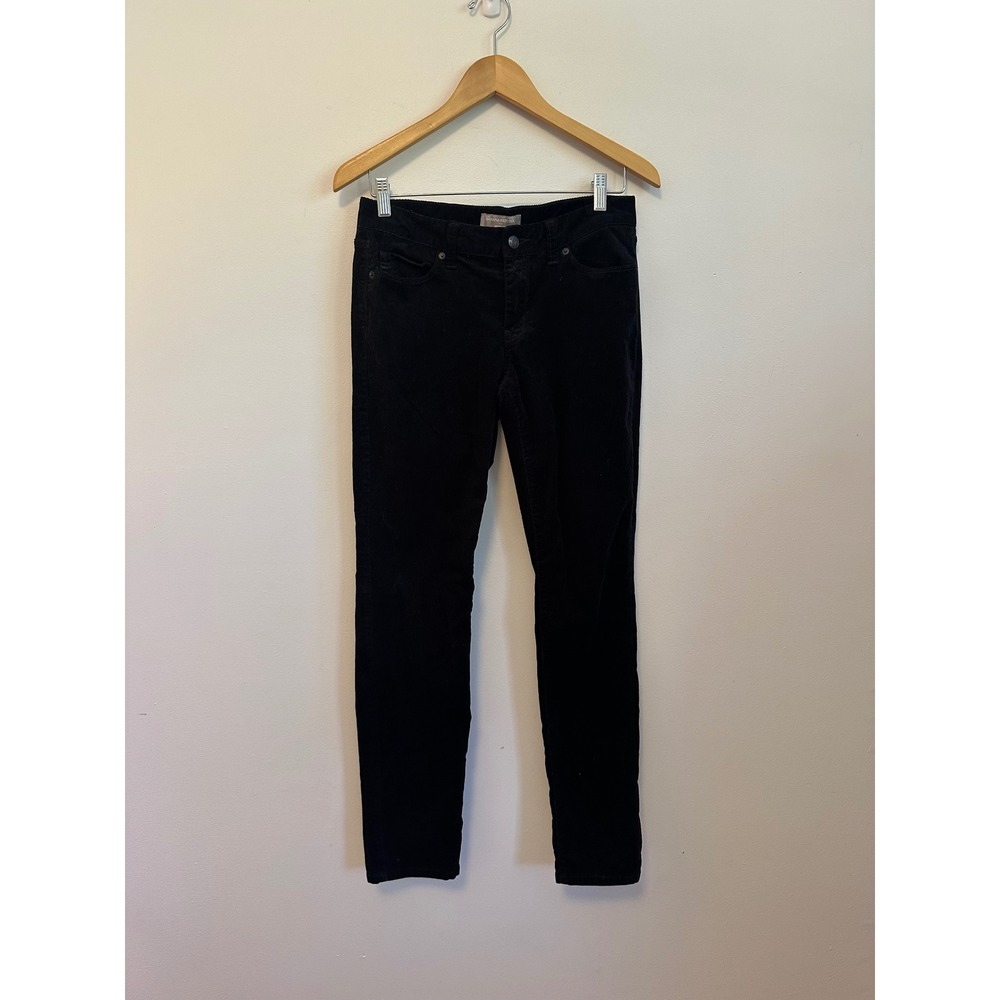 Banana Republic Black Corduroy Skinny Fit Pants | Size 27/4